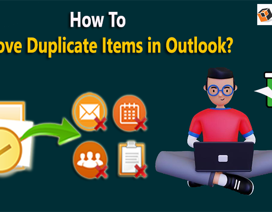 delete duplicate items in outlook